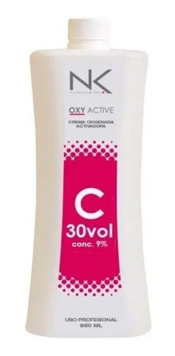 Crema Oxigenada Nk 30vol 950ml Conc. 9% (agua Oxigenada)