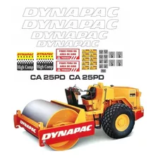 Adesivos Rolo Compactador Dynapac Ca 25pd Ca25pd Ca-03764 Mq