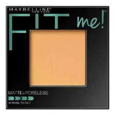 Pó Amarelecido Natural Maybelline Fit Me Matte+porless