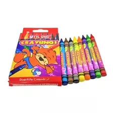 Crayon Utiluno X12 Unidades Varios Colores X Unidad 