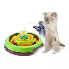 Brinquedo Para Gatos Borboleta Giratoria Cat Spin Truqys