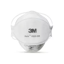 Kit 03 Mascaras Respirador 3m 9320 Aura + Br Pff2 N95 Anvisa