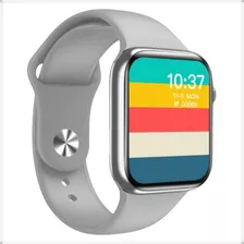 Relógio Smartwatch Feminino Hw16 Tela Infinita + 2 Pulseiras Cor Da Caixa Branco Desenho Da Pulseira Sport Silicone / Milanese (metal)