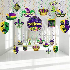 Kit De Decoración Para Fiesta De Mardi Gras