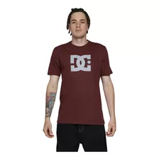 Camiseta Dc Star Color Bordo- Dc Shoes