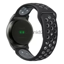 Correa De Silicona Suave Para Ticwatch 2/e Reloj Inteligente Ancho 20 Color Negro