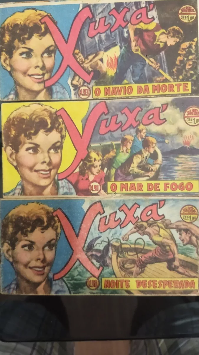 Album Xuxa' Editora Vechi Numeros 90,91,92