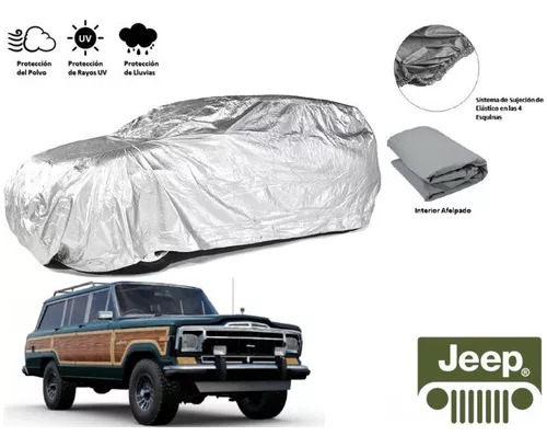 Lona Gruesa Afelpada Cubre Camioneta Suv Jeep Wagoneer 1985 Foto 2