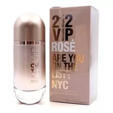 C Herrera 212 Vip Rose Edp Fem 80ml