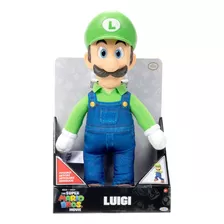 Luigi Super Mario Bros The Movie Peluche Poseable Jakks