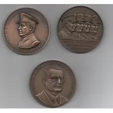 Medallas De Chile De Pinochet, Junta De Gobierno Y Allende