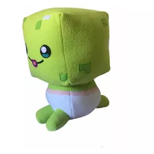 Peluche De Baby Creeper De Minecraft Personalizados 25cm