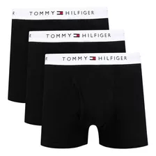 Kit Cueca Boxer Tommy Hilfiger Trunk 3 Peças Masculino - Pre