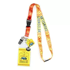 Lanyard De Consejero Del Campamento Crystal Lake De Vie...