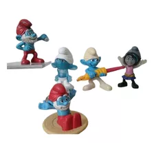 Lote Boneco Smurfs Mcdonald's - Smurf Coleção Mc Donald's 