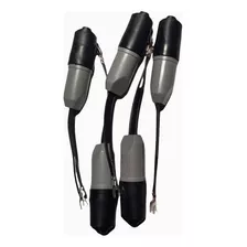 Pack De 5 Balun Coaxial Exterior Con Conectores Y Funda