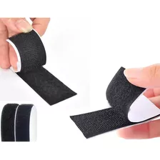 Fita Velcro Fecho Adesivo 25mm X 2 Metros Forte Fixação 