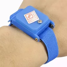 Pulseira Anti Estática Proteção Sem Fio Profissional Esd Nf