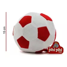 Pelota De Futbol De Peluche Sonajero 15cm Phi Phi Toys 2309