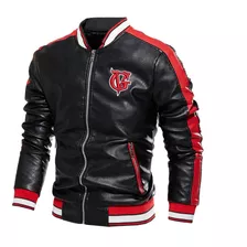 Chaqueta De Moto Para Hombre, Abrigo Grueso