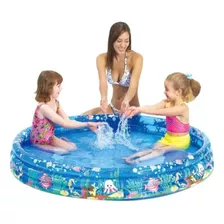 Piscina Infantil Estampada Inflavel 300 Litros Redonda