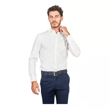 Camisa Masculina Social Tecido Fibra De Bambu 