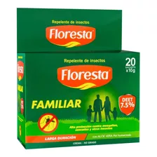 Repelente Floresta Familiar Crema 7.5% Deet Sachet 10g.