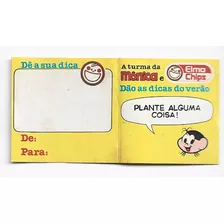 Figurinha N.7 Elma Chips Dicas De Verão Turma Da Mônica 1989