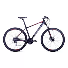 Bicicleta Vairo Xr 3.8 D R29 Color Negro Con Rojo Tamaño Del Cuadro M