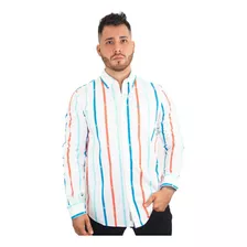 Camisa Penguin Hombre Hot Coral Opws3005op