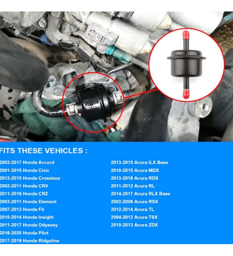 25430-plr-003 Filtro Transmisin Para Honda Cr-v 2002-2014 Foto 3