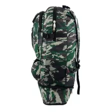 Mochila Camping Camuflada Impermeável 80l Adulto Cor Camuflado Desenho Do Tecido Camuflado