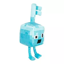 Peluche Minecraft Azul, 7 Pulgadas De Alto