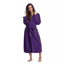 Pijama Mujer Lnmuld Bata Baño Larga Para Cinturon Seda