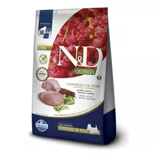 Ração N&d Quinoa Cães Adultos Mini Controle De Peso 2,5kg