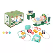 Set Juego Doctor Medico Para Niños Maquina Simulación Sonido