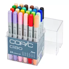 Marcadores Plumones Copic Ciao Caja Con 24 Colores