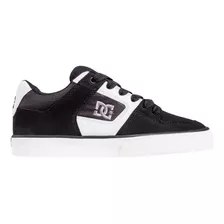 Zapatillas Pure Dc Shoes Boys Negro/blanco/gris