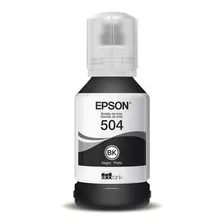 Refil Tinta Epson T504 Original L4150 L4160 L6161 6171 Preto