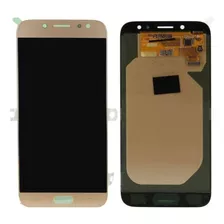 Modulo Pantalla Para Samsung J7 Pro J730 Oled Dorado Sin Log