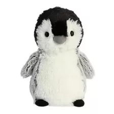 Pingüino Emperador Bebé De Peluche Aurora Mini Flopsie