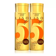 Kit C/2un Liso Já Ouro Condicionador Tratamento 270ml