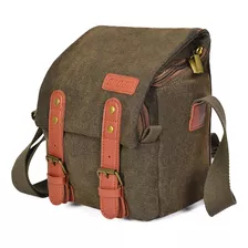 Bolsa De Lentes Nikon Messenger Canvas Caden Bag Compatível