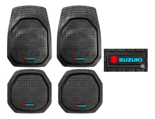 Tapetes 4 Piezas Bandeja 3d Logo Suzuki S-cross 2023 A 2024 Foto 2