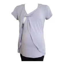 Polera Para Lactancia Y Maternal Manga Corta