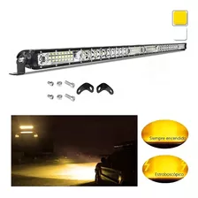 Barra De Luz Led 20 Pulgadas 52 Led 152w Jeep Universal