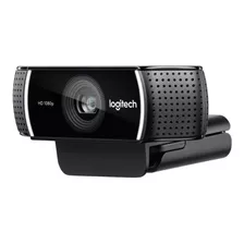 Cámara Web Logitech C922 Pro Streaming 1080p Mic + Tripode