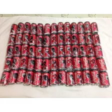 4 Latas Coca Cola Vingadores 350ml Vazia Monte Seu Lote 