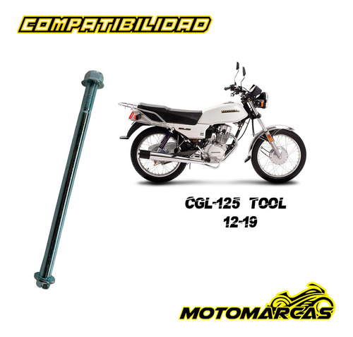 Eje De Rueda Delantera Honda Cgl-125 Tool / Moto Trabajo Foto 3