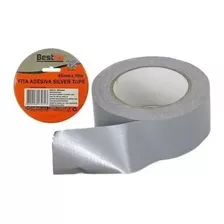 Fita Adesiva Silver Tape Cinza 45mm X 50mt Best Tpl201